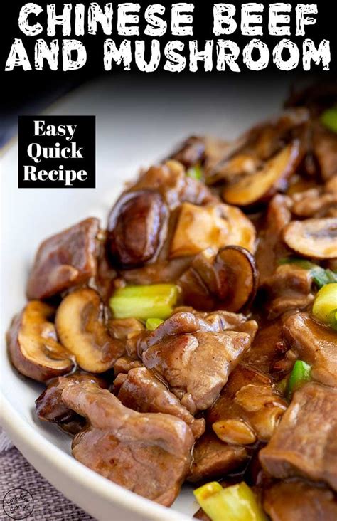 Chinese snow pea beef in oyster sauce (chinese style cooking recipe). Serve this Takeout style Chinese Beef and Mushroom Stir Fry over rice or noodles or make i ...