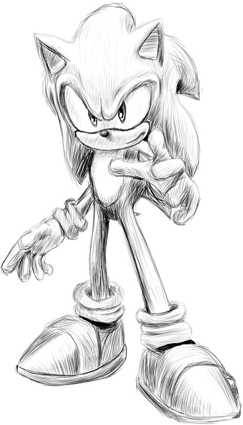 Sonic 3d Like Drawing By Kyuubicore On Deviantart