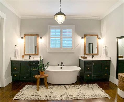 Modern Bathroom With Wooden Accents Soul And Lane
