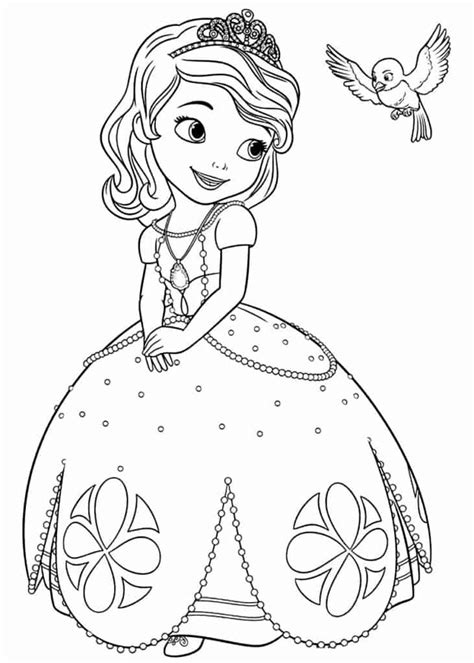 Desenhos Para Colorir Princesa Sofia Princess Coloring Pages The Best