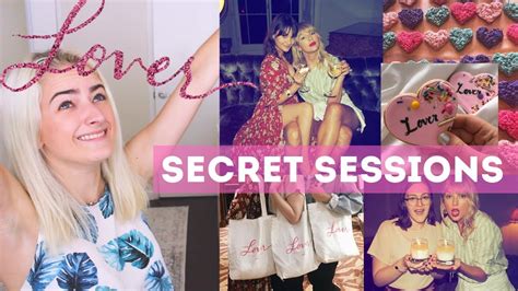 Lover Secret Sessions HAVE STARTED, Taylor Swift! - YouTube