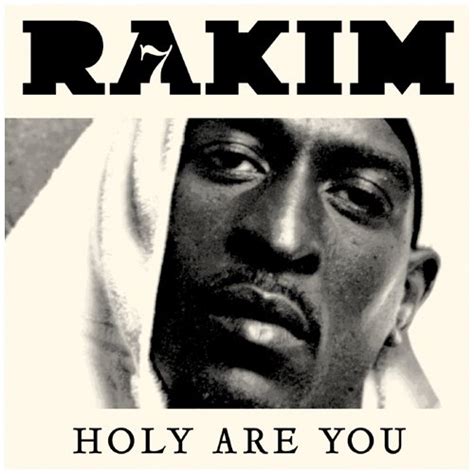 Rakim Holy Are You Official Single Cover Hiphop N More