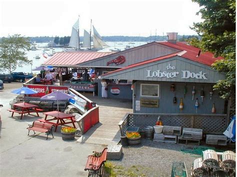 The Lobster Dock Boothbay Harbor Me Our Favorite Road Food And