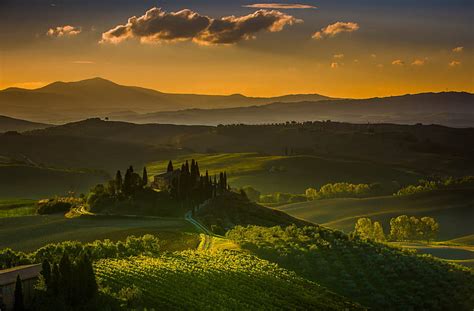 HD Wallpaper Italy Landscape Tuscany 4K Wallpaper Flare