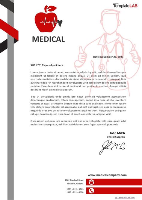 Excel Templates Free Medical Office Letterhead Templates