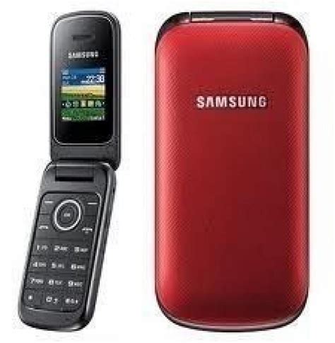 Celular Samsung E1272 Dual Flip Vermelho Samsung