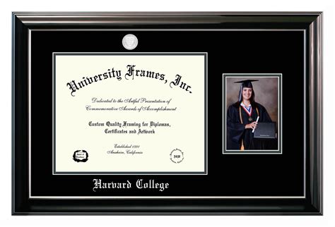 Custom Diploma Frames With Portrait University Frames Frame Diploma