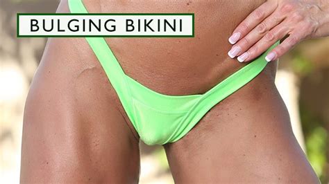 Fbb Big Clit Bulges Out Of Tiny Bikini