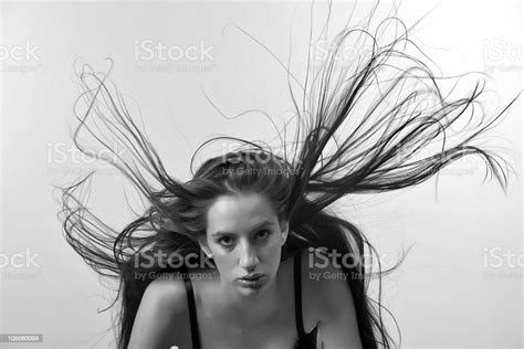 Flying Hair Stock Photo Download Image Now 20 24 Years Adult