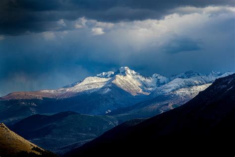 Longs Peak From Rocky Mountain National Park Photograph By Chris Bates