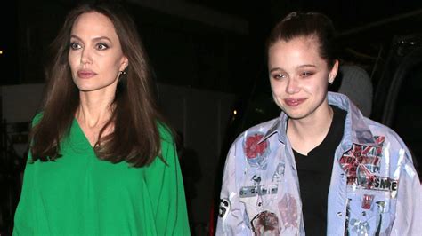 Angelina Jolie And Babe Shiloh Cause A Stir Letting Their Hair Down During Latest Public