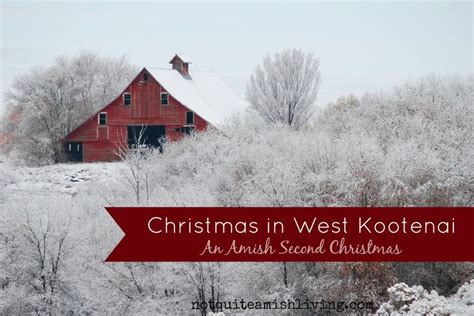 Do The Amish Celebrate Christmas