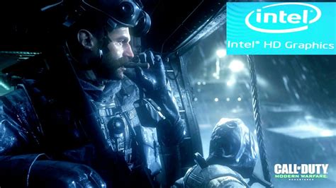Call Of Duty 4 Modern Warfare Remastered Intel Hd Graphics Youtube