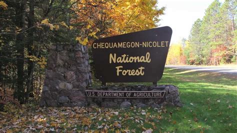 Chequamegon Nicolet National Forest Youtube