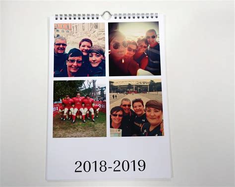 Pixum Personalised Photo Calendar Review Ephotozine