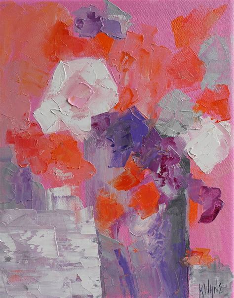 Daily Painters Abstract Gallery Blush By Kay Wyne Sold