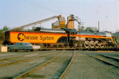 Chessie System Ex Reading RR T Steam Bethlehem PA Steam Engine Trains Train