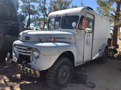 1948 Ford Step Van With Marmon Herrington 4x4 Conversion Ford Pickup