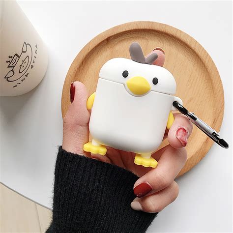 Airpod Case Cute Cartoon Characters 3d Case Compatible For Etsy