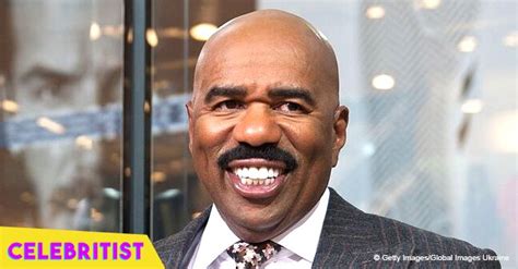 Steve Harvey Has Done Away With His Iconic Mustache And Is Embracing
