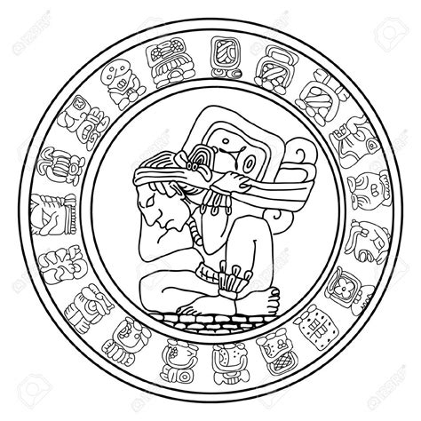 Maya Simbolo Simboli Maya Arte Azteca Tatuaggi Maya
