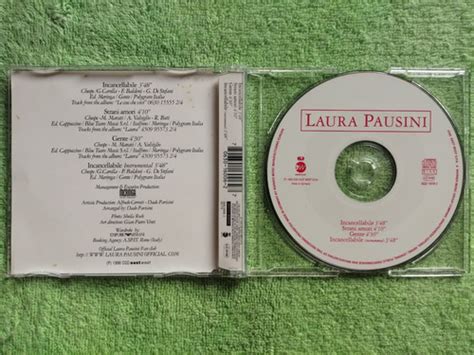 Eam Cd Maxi Single Laura Pausini Incancellabile 1996 Europeo Mercadolibre