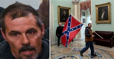 Who Is Kevin Seefried Fbi Arrests Delaware Man Who Carried Confederate Flag Inside Capitol