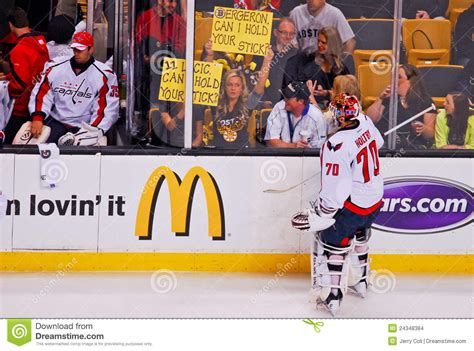 Finally, hockey fans got some good news. Eager To Please Boston Bruins Fans. Editorial Stock Image ...