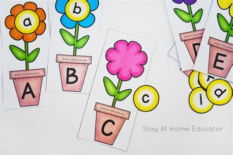 Free Alphabet Matching Activity Instant Download Free Printable Abc