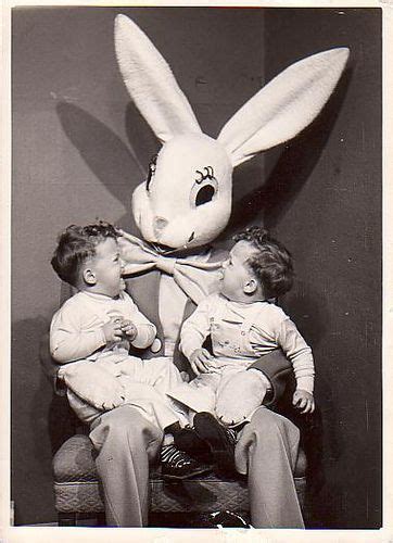 Id Be Scared Too Easter Bunny Pictures Creepy Vintage Creepy Images