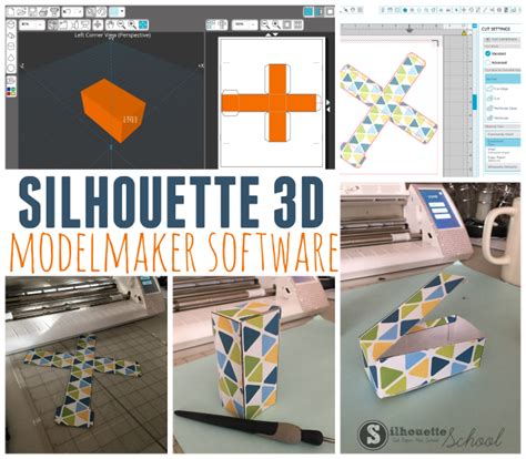 Silhouette Modelmaker Design 3d Shapes And Export As Svg With New