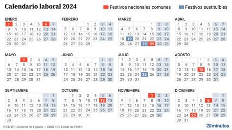 Calendario 2024 Con Festivos España Evvy Oralia