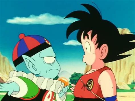 Bulma and goku camp near skull valley, where one of the dragon balls lies hidden, but emperor pilaf dispatches his henchmen to recover the ball. Image - PILAF AND GOKU TALKING.JPG | Dragon Ball Wiki ...