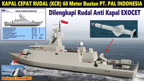 Indonesia Bangun 2 Kapal Cepat Rudal Kcr 60 Meter Yang Dilengkapi Rudal Canggih Dan Mematikan