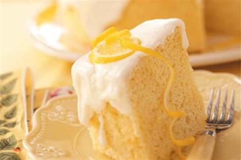 Lemon Chiffon Cake Recipe By Taste Of Home