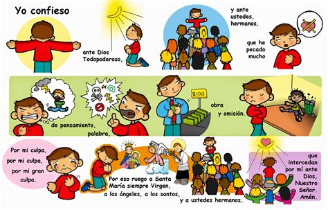 Dibujos Para Catequesis Yo Confieso O Yo Pecador