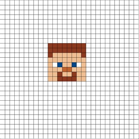 Minecraft Steve Pixel Art Ressemerald