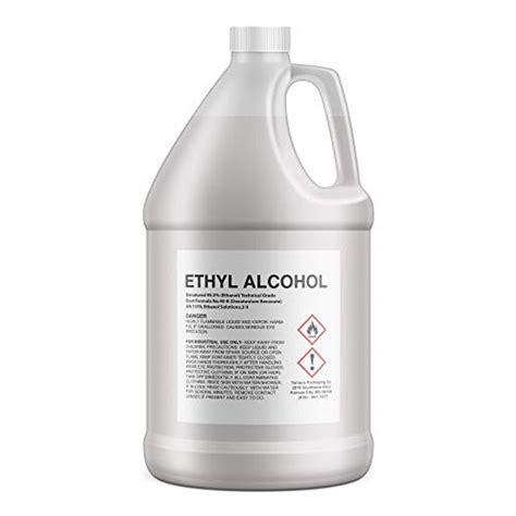 Ethyl Alcohol 995 Denatured 40 B 200 Proof Alcohol By Natural