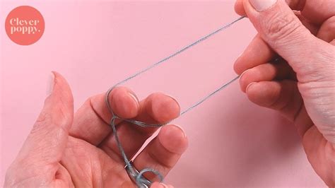 How To Separate Embroidery Floss Beginner Embroidery Techniques Youtube