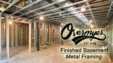 Layout, fabricate and install conventional wood framed wall using 2x4 treated studs. Using Metal Framing in Your Finished Basement - Novi ...