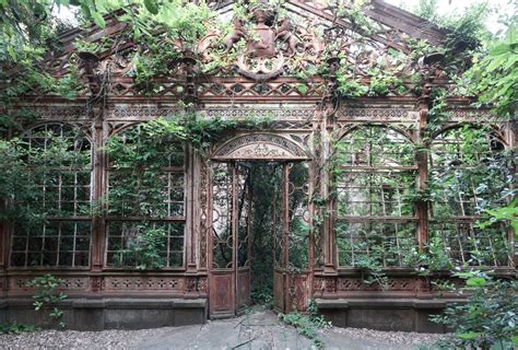 Abandoned Greenhouse In Italy Victorian Greenhouses Victorian