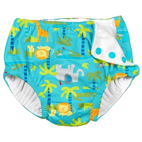 I Play Unisex Reusable Absorbent Baby Swim Diapers Swimming Suit