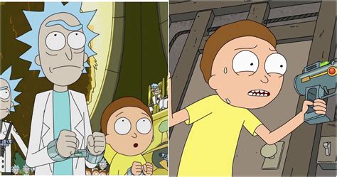Rick And Morty The 5 Worst Things Rick Did To Morty And 5 Morty Did To