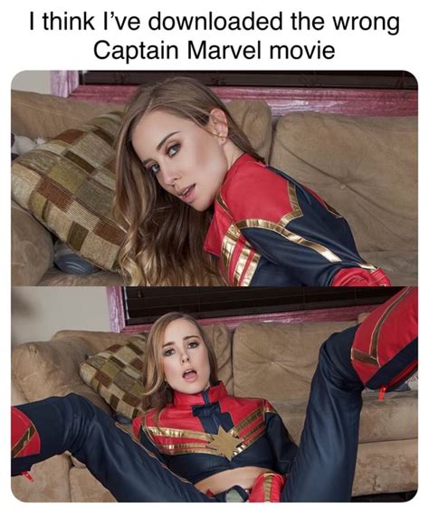 I Think Ive Downloaded The Wrong Captain Marvel Movie Ifunny