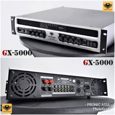 Original Kevler Gx 5000 Power Amplifier 1000 Watts X 2 Shopee Philippines