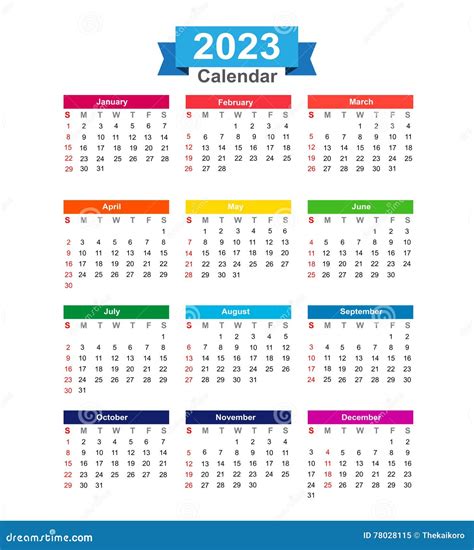 Calendario 2023 Numeros Grandes Imprimir Curp Imagesee