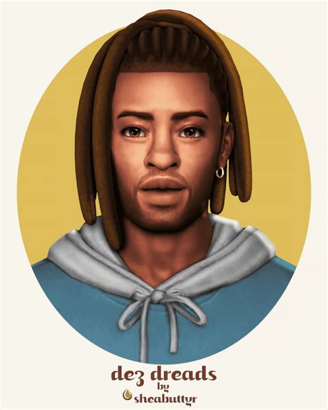 21 Coolest Sims 4 Male Dreads Cc Maxis Match And Free