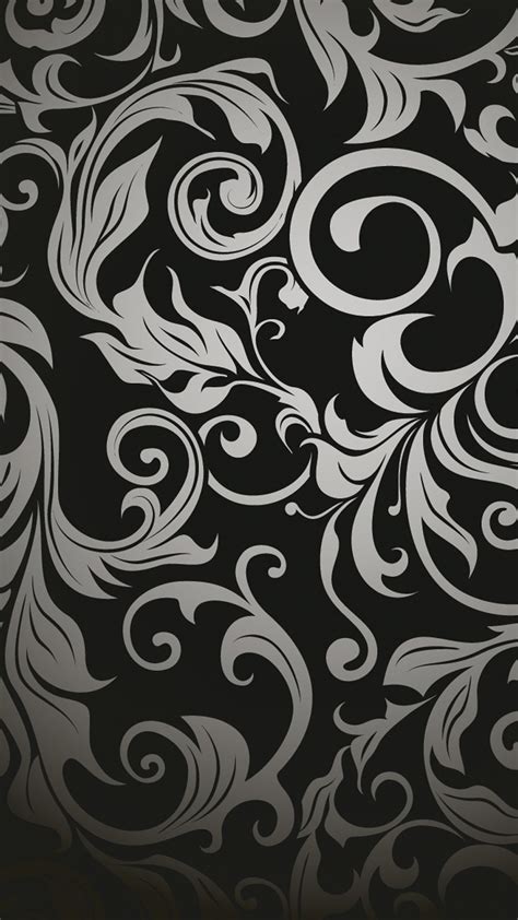 Download Black And White Abstract Wallpaper For Mobile By Ocross