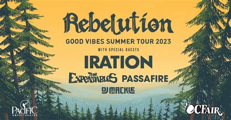 rebelution good vibes summer tour 2023 pacific amphitheatre costa mesa august 12 2023
