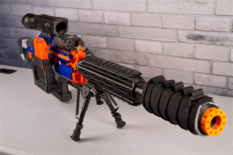 MRS 15A Modular Sniper Rifle Nerf Rapidstrike Blaster Kit Etsy